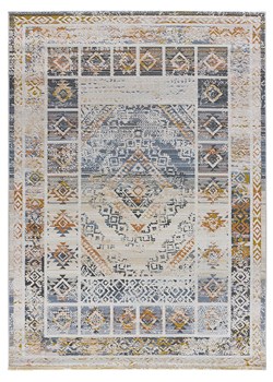 Atticgo Dywan "Kilis" w kolorze kremowo-pomarańczowo-niebieskim ze sklepu Limango Polska w kategorii Dywany - zdjęcie 189198038