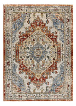 Moma Dywan zewnętrzny "Luna" w kolorze pomarańczowo-kremowo-niebieskim ze sklepu Limango Polska w kategorii Dywany - zdjęcie 189198109