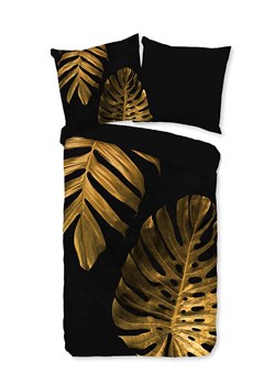 Pure Komplet pościeli "Kimberly" w kolorze czarno-złotym z mikrofibry ze sklepu Limango Polska w kategorii Pościele - zdjęcie 189198505