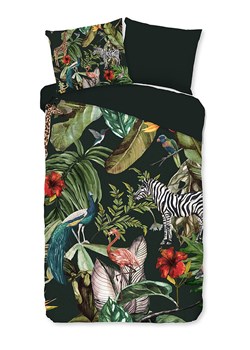 Pure Komplet pościeli "Pure Barend" w kolorze ciemnozielonym z mikrofibry ze sklepu Limango Polska w kategorii Pościele - zdjęcie 189198516