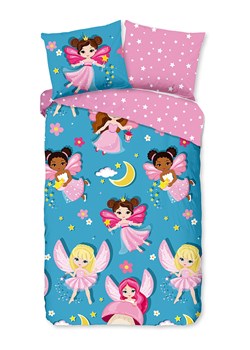 Good Morning Komplet pościeli w kolorze błękitno-jasnoróżowym ze sklepu Limango Polska w kategorii Pościel dziecięca - zdjęcie 189198737