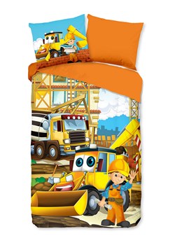 Good Morning Komplet pościeli w kolorze pomarańczowym ze wzorem ze sklepu Limango Polska w kategorii Pościel dziecięca - zdjęcie 189198748