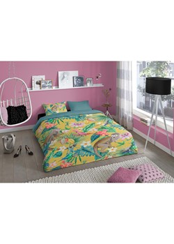 Good Morning Komplet pościeli renforcé "Meet" w kolorze żółtym ze wzorem ze sklepu Limango Polska w kategorii Pościele - zdjęcie 189199059