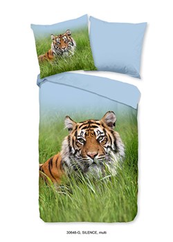 Good Morning Komplet pościeli "Silence" w kolorze zielono-błękitnym ze sklepu Limango Polska w kategorii Pościele - zdjęcie 189199116