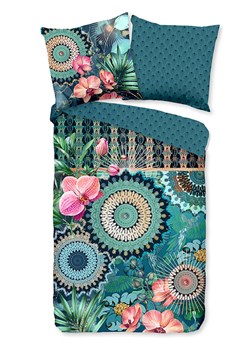 Hip Komplet pościeli satynowej "Valdez" w kolorze niebieskim ze sklepu Limango Polska w kategorii Pościele - zdjęcie 189199176