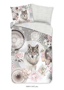 Hip Komplet pościeli flanelowej "Isaci" w kolorze szarym ze sklepu Limango Polska w kategorii Pościele - zdjęcie 189199288