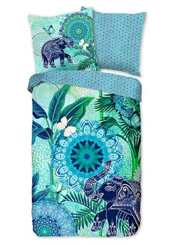 Hip Komplet pościeli satynowej "Isara" w kolorze niebieskim ze sklepu Limango Polska w kategorii Pościele - zdjęcie 189199299