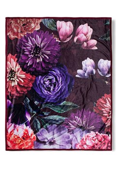 Descanso Pled "Bloomie" w kolorze bordowym ze wzorem ze sklepu Limango Polska w kategorii Tekstylia - zdjęcie 189199438