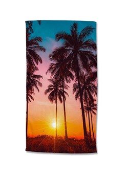 Good Morning Ręcznik plażowy "Bora Bora" ze wzorem ze sklepu Limango Polska w kategorii Ręczniki - zdjęcie 189199475