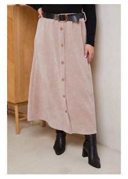 Curvy Lady Spódnica w kolorze beżowym ze sklepu Limango Polska w kategorii Spódnice - zdjęcie 189199607