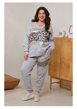 Curvy Lady 2-częściowy zestaw w kolorze szarym ze sklepu Limango Polska w kategorii Bluzy damskie - zdjęcie 189199687