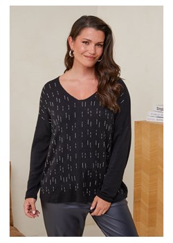 Curvy Lady Sweter w kolorze czarnym ze sklepu Limango Polska w kategorii Swetry damskie - zdjęcie 189199867