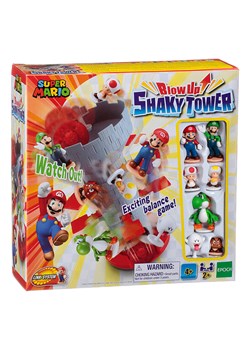 Super Mario Gra aktywizująca "Super Mario - Blow Up! Shaky Tower" - 4+ ze sklepu Limango Polska w kategorii Zabawki - zdjęcie 189200377