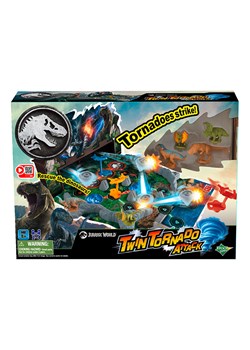 Epoch Traumwiesen Gra "Jurassic World Twin Tornado Attack" - 4+ ze sklepu Limango Polska w kategorii Zabawki - zdjęcie 189200699