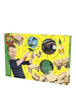 SES Drewniany zestaw stolarski - 6+ ze sklepu Limango Polska w kategorii Zabawki - zdjęcie 189201457