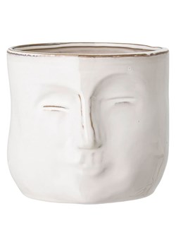 Bloomingville Doniczka "Ignacia" w kolorze białym - 18 x 15,5 x 16,5 cm ze sklepu Limango Polska w kategorii Doniczki i osłonki - zdjęcie 189201929