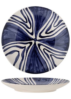 Bloomingville Talerz obiadowy "Shama" w kolorze niebieskim - Ø 27 cm ze sklepu Limango Polska w kategorii Naczynia - zdjęcie 189202476