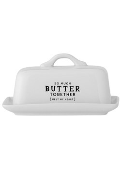 Bloomingville Maselniczka "Wendy" w kolorze białym - 17 x 9 x 11,5 cm ze sklepu Limango Polska w kategorii Naczynia - zdjęcie 189202636