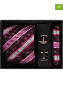 New G.O.L 3-częściowy zestaw prezentowy w kolorze czerwono-jasnoróżowym ze sklepu Limango Polska w kategorii Paski dziecięce - zdjęcie 189203786