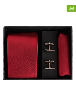 New G.O.L 3-częściowy zestaw prezentowy w kolorze czerwonym ze sklepu Limango Polska w kategorii Paski dziecięce - zdjęcie 189203788