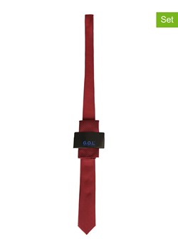 New G.O.L 2-częściowy zestaw w kolorze czerwonym ze sklepu Limango Polska w kategorii Paski dziecięce - zdjęcie 189203819