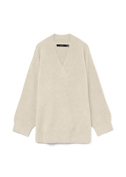 Vero Moda Sweter w kolorze beżowym ze sklepu Limango Polska w kategorii Swetry damskie - zdjęcie 189204468