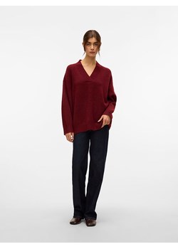 Vero Moda Sweter w kolorze bordowym ze sklepu Limango Polska w kategorii Swetry damskie - zdjęcie 189204469