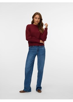 Vero Moda Sweter w kolorze bordowym ze sklepu Limango Polska w kategorii Swetry damskie - zdjęcie 189204716