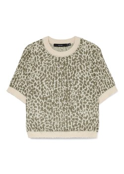 Vero Moda Sweter w kolorze oliwkowo-beżowym ze sklepu Limango Polska w kategorii Swetry damskie - zdjęcie 189204779