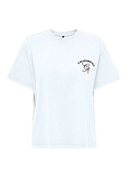 ONLY Koszulka w kolorze białym ze sklepu Limango Polska w kategorii Bluzki damskie - zdjęcie 189205138