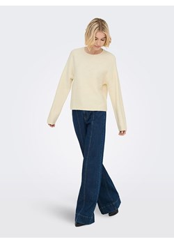 ONLY Sweter w kolorze beżowym ze sklepu Limango Polska w kategorii Swetry damskie - zdjęcie 189205348