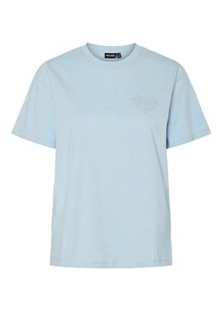 Pieces Koszulka "Tara" w kolorze błękitnym ze sklepu Limango Polska w kategorii Bluzki damskie - zdjęcie 189205466