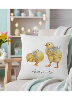 Allure Poszewka w kolorze biało-żółtym na poduszkę ze sklepu Limango Polska w kategorii Poduszki dekoracyjne - zdjęcie 189205978