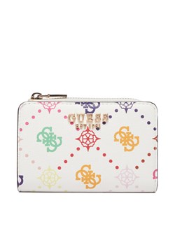 Guess Portfel Emelie Logo Slg SWGM99 28156 Biały ze sklepu MODIVO w kategorii Portfele damskie - zdjęcie 189206869