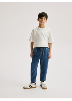 Reserved - Jeansy jogger - niebieski ze sklepu Reserved w kategorii Spodnie chłopięce - zdjęcie 189207237