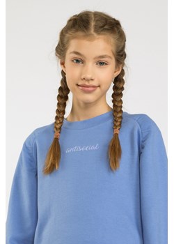 Niebieska bluza dla dziewczyny, Rozmiar - 152, Kolor - Niebieski ze sklepu REPORTER w kategorii Bluzy dziewczęce - zdjęcie 189207869