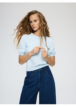 Reserved - Sweter z aplikacjami - jasnoturkusowy ze sklepu Reserved w kategorii Swetry damskie - zdjęcie 189209095