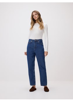 Reserved - Jeansy mom fit - niebieski ze sklepu Reserved w kategorii Jeansy damskie - zdjęcie 189209266