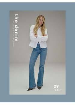 Reserved - Jeansy flare - niebieski ze sklepu Reserved w kategorii Jeansy damskie - zdjęcie 189209307