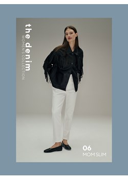 Reserved - Jeansy mom fit - złamana biel ze sklepu Reserved w kategorii Jeansy damskie - zdjęcie 189210788