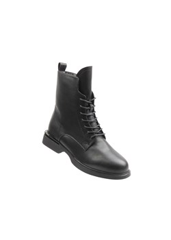 Skórzane botki damskie czarne Cambell 25-98310 ze sklepu ulubioneobuwie w kategorii Botki - zdjęcie 189210867