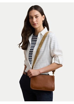 Torebka LAUREN RALPH LAUREN 431970155002 Brązowy ze sklepu eobuwie.pl w kategorii Kopertówki - zdjęcie 189211549