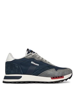 Sneakersy Blauer S6RYDER01 Granatowy ze sklepu eobuwie.pl w kategorii Buty sportowe męskie - zdjęcie 189211559