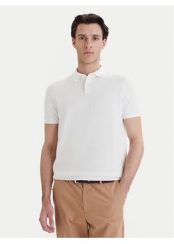 Bugatti Polo 7100-75518C Écru Regular Fit ze sklepu MODIVO w kategorii T-shirty męskie - zdjęcie 189212999