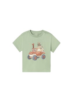 Mayoral T-Shirt 1010 Zielony Regular Fit ze sklepu MODIVO w kategorii T-shirty chłopięce - zdjęcie 189213089