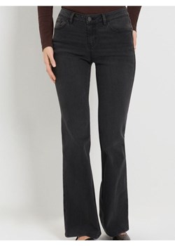 Sinsay - Jeansy flare low waist - czarny ze sklepu Sinsay w kategorii Jeansy damskie - zdjęcie 189213957