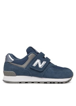 Sneakersy New Balance P5741UH Granatowy ze sklepu eobuwie.pl w kategorii Buty sportowe dziecięce - zdjęcie 189214237