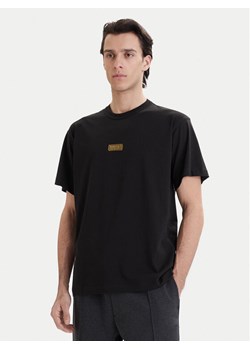 Versace Jeans Couture T-Shirt 80GAHT05 CJ00T Czarny Regular Fit ze sklepu MODIVO w kategorii T-shirty męskie - zdjęcie 189214346