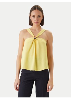 Morgan Bluzka 261-OGALAN Żółty Regular Fit ze sklepu MODIVO w kategorii Bluzki damskie - zdjęcie 189214358