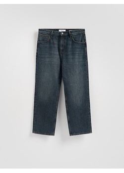 Reserved - Jeansy relaxed straight - indigo jeans ze sklepu Reserved w kategorii Jeansy męskie - zdjęcie 189214875